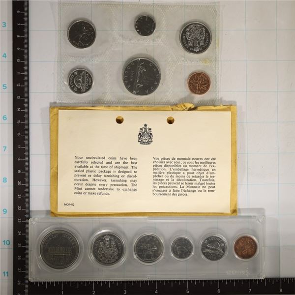 2 CANADA (PF LIKE) SETS: 1968 & 1973. ONE IN