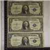 Image 1 : 3-STAR NOTE1935 $1 SILVER CERTIFICATES: