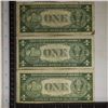 Image 2 : 3-STAR NOTE1935 $1 SILVER CERTIFICATES: