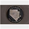 Image 1 : .52 OZ. PROOF STERLING SILVER NEVADA STATE