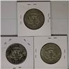 Image 2 : 1965, 1967 & 1968-D 40% SILVER JFK HALF DOLLARS