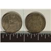 Image 1 : 1890 & 1909 FRENCH INDO-CHINA SILVER 10 CENTIMES