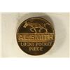 Image 1 : 1928 A.D.L. SMITH LUCKY POCKET PEICE UNC TOKEN