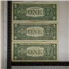 Image 2 : 3-STAR NOTE $1 SILVER CERTIFICATES: 1957-A, B & C