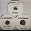 Image 1 : 3 VOWS(VOTA) IMPERIAL PROMISES ROMAN ANCIENT COINS