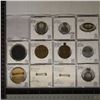 Image 2 : 11 CIRCA WWII BUTTONS, LAPEL PINS, TOKENS & OTHERS