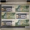 Image 1 : 6-CAMBODIA BILLS: 3- CRISP AU-100 RIALS & 3-CRISP