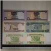 Image 2 : 6-IRAQ BILLS: 2-CRISP UNC 1/4 DINARS, 1-CU 1/2