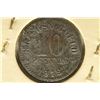 Image 2 : 1918 BRAUNSCHWEIG GERMAN 10 PFENNING NOTGELD