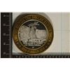 Image 1 : CASINO $10 SILVER TOKEN (UNC) RIO HOTEL & CASINO