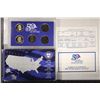 Image 2 : 2001 US 50 STATE QUARTERS PROOF SET WITH BOX