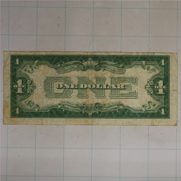 1928-A US FUNNY BACK $1 SILVER CERTIFICATE
