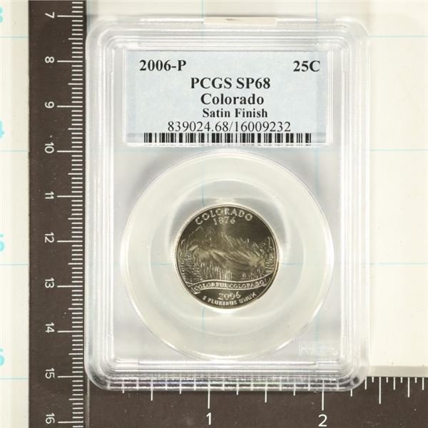 2006-P WASHINGTON QUARTER PCGS SP68