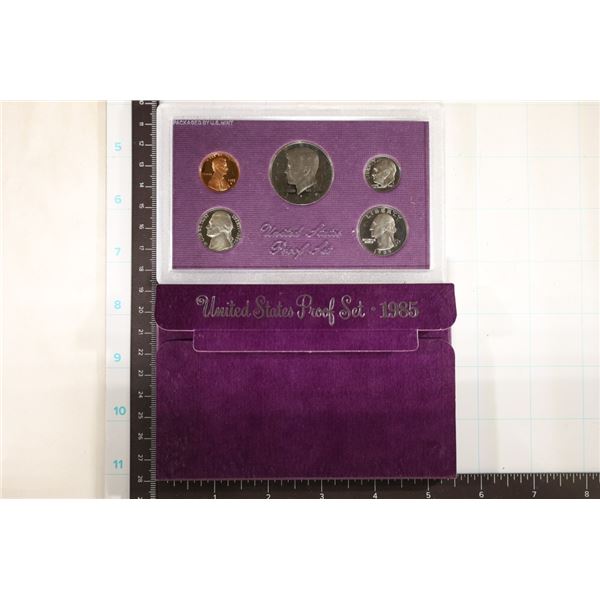 1985 US PROOF SET (WITH BOX)