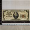 Image 1 : 1929 US TYPE I $20 NATIONAL CURRENCY BANK OF