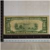 Image 2 : 1929 US TYPE I $20 NATIONAL CURRENCY BANK OF