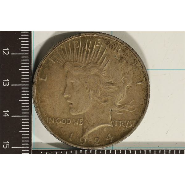 1924 PEACE SILVER DOLLAR