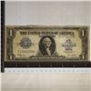 Image 1 : 1923-LARGE SIZE $1 SILVER CERTIFICATE HORSEBLANKET