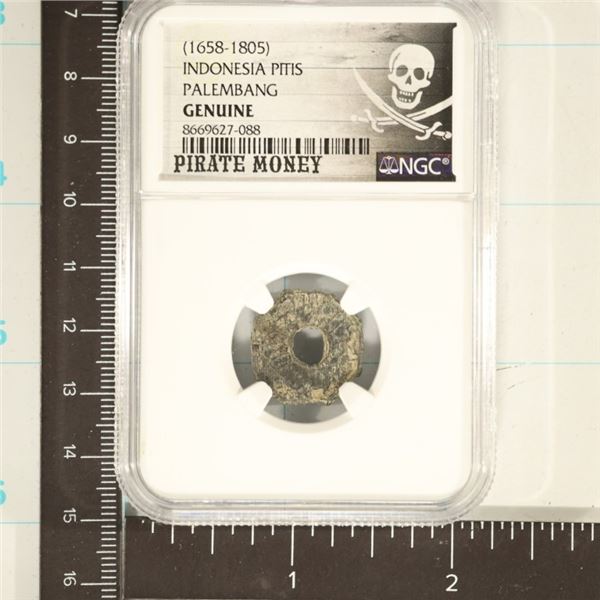 PIRATE MONEY 1956-1805 INDONESIA PITIS PALEMBANG