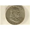 Image 1 : 1957-D SILVER FRANKLIN HALF DOLLAR