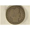 Image 1 : 1916 SILVER BARBER QUARTER