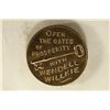Image 1 : 1940'S WENDELL WILLKE CAMPAIGN UNC TOKEN.