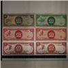 Image 1 : 6-TRINIDAD & TOBAGO BILLS: 2-1964-$1, 2-1979-$1,
