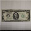 Image 1 : 1934-A US $100 GREEN SEAL NOTE GO6204352A