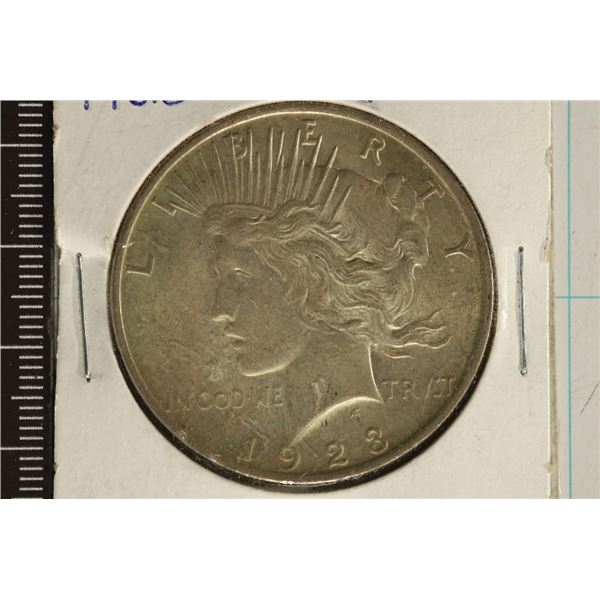 1923 PEACE SILVER DOLLAR