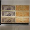 Image 2 : 6-BRASIL BILLS: 3-50 CRUZEIROS & 3-1000 CRUZEIROS