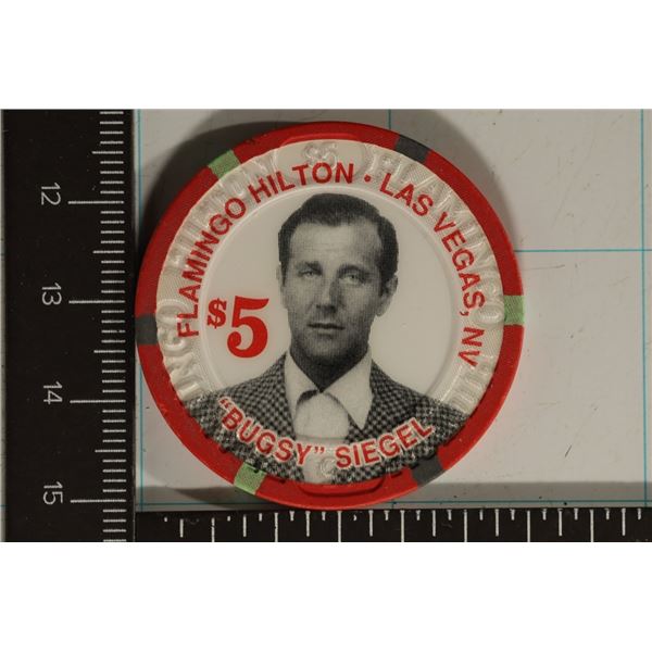 $5 FLAMINGO HOTEL CASINO . LAS VEGAS, NEVADA