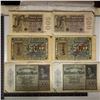 Image 1 : 6-GERMAN BILLS: 2-1922-500 MARKS (RIPS NOTED),