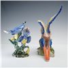 Image 2 : 2pc Fitz and Floyd and Stangl Pottery Bird Figurines