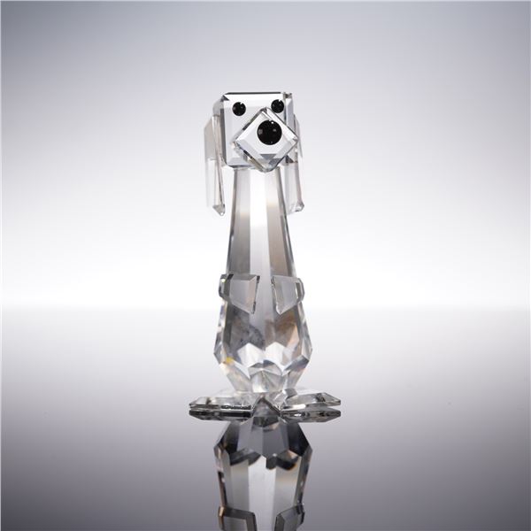 Swarovski Crystal Figurine, Pluto Dog