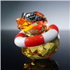 Image 1 : Swarovski Crystal Happy Duck Figurine, Suny Sam
