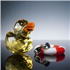 Image 2 : Swarovski Crystal Happy Duck Figurine, Suny Sam