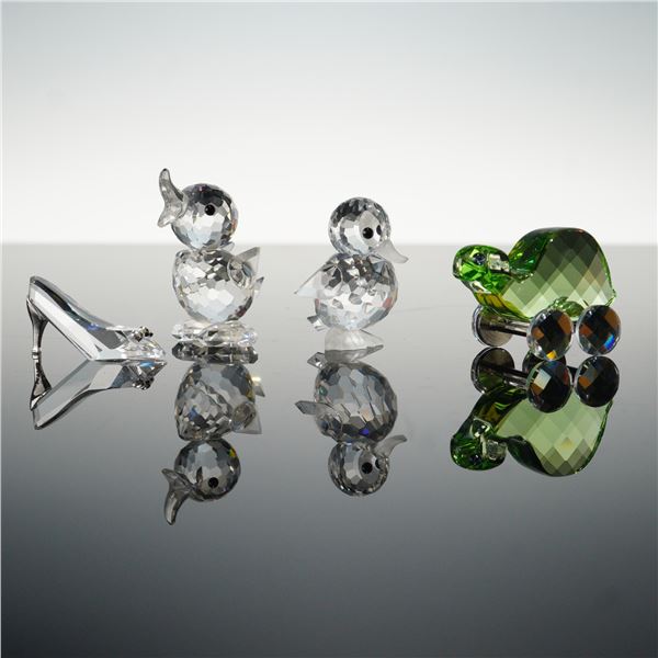 4pc Swarovski Crystal Assorted Figurines