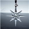 Image 1 : Swarovski Crystal Holiday Ornament, 1995 Annual Edition Star