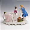 Image 2 : Lace Porcelain Figurine, Piano Practice Couple