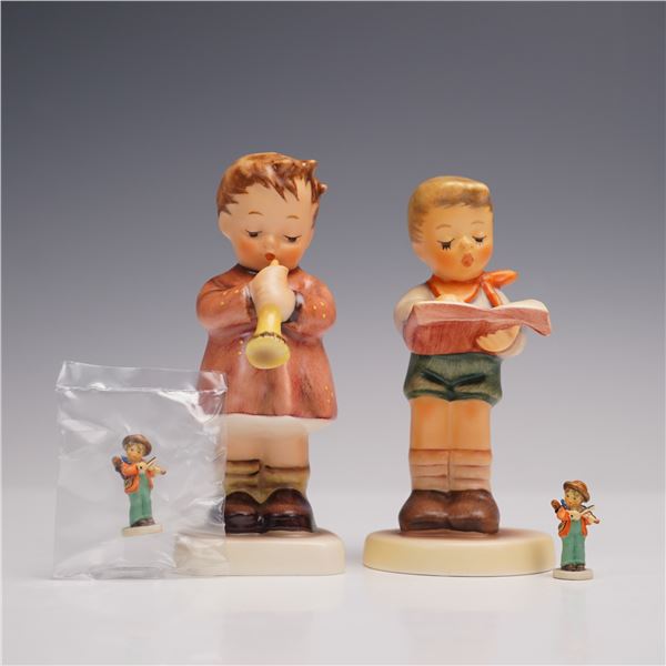 4pc Goebel Hummel Porcelain Figurines & Miniatures