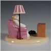 Image 2 : Coalport The Snowman "A Cold Night In" Figurine
