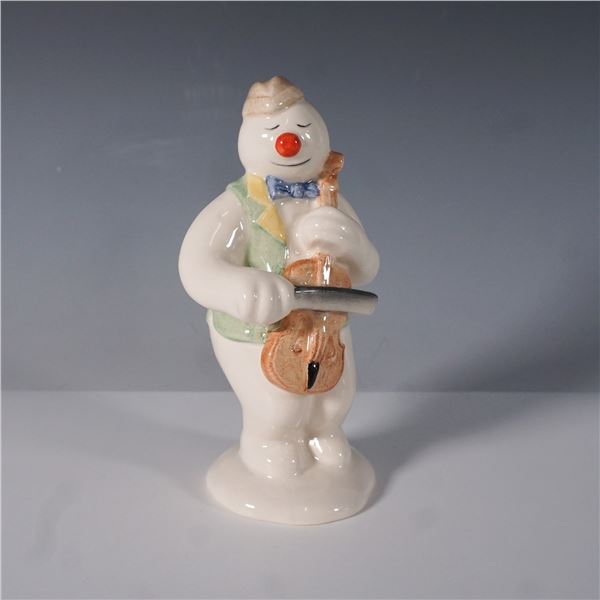 Royal Doulton The Snowman Figurine, Cellist Snowman DS17