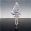 Image 4 : 4pc  Mikasa and Worcester Crystal Bottle Stoppers