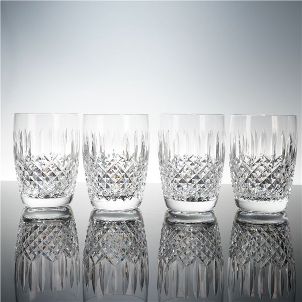 4pc Waterford Crystal Tumblers, Lismore