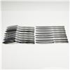 Image 2 : 40pc Robbe and Berking Stainless Steel Forks and Knives, Lago