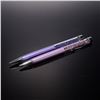 Image 1 : 2pc Swarovski Pen Set with Crystal Accents, Purple and Pink