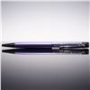 Image 2 : 2pc Swarovski Pen Set with Crystal Accents, Purple and Pink