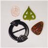 Image 4 : Lot of Assorted Beads, Art Glass Components, Necklaces, Pendants, and More