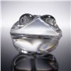 Image 1 : Steuben by Lloyd Atkins Crystal Hand Cooler, Frog