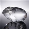 Image 2 : Steuben by Lloyd Atkins Crystal Hand Cooler, Frog